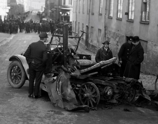 ”Smällen på Pipersgatan” – första svenska bilbomben Sveriges första bilbomb, pipersgatan