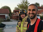Rebin Amin är en av Sveriges brandmän brandmän i sverige