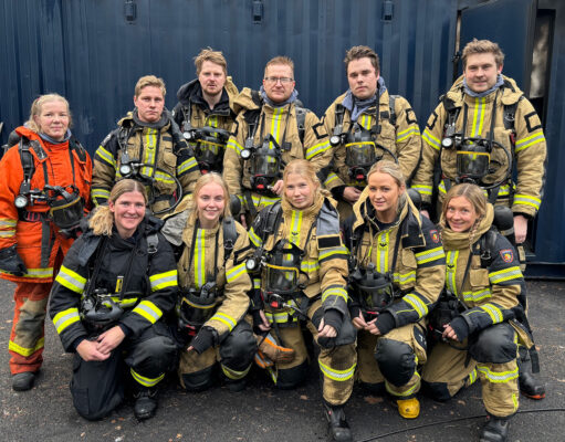 Rökdykarvecka för nyanställda deltidsbrandmän Rökdykarvecka för nyanställda deltidsbrandmän