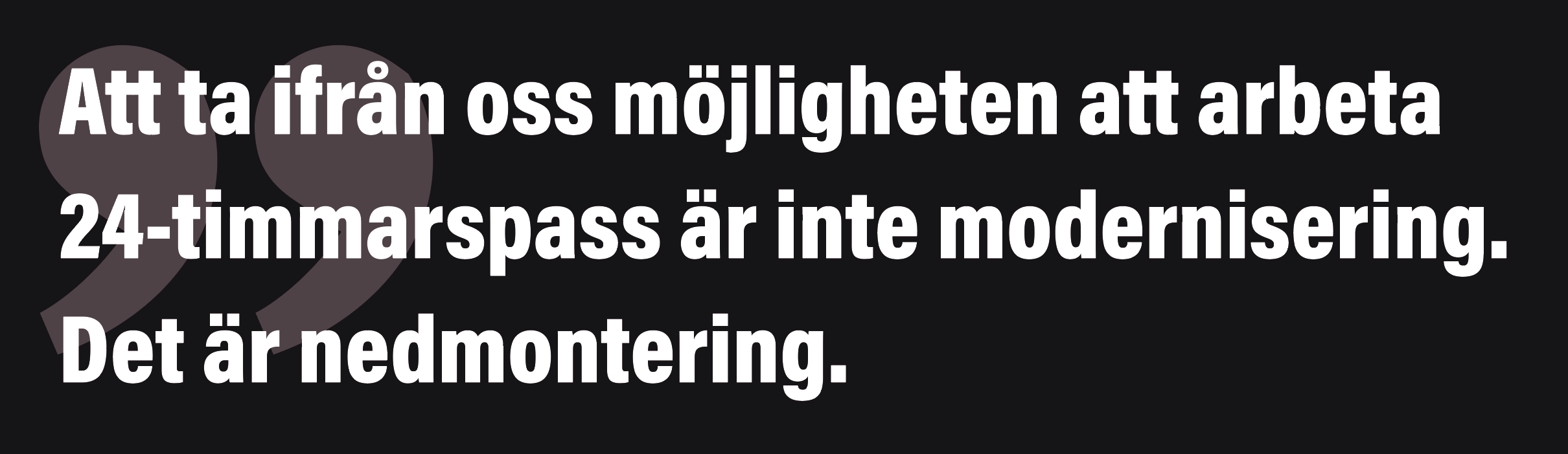 Marcus Aronsson, Vi gjorde allt – men ingen lyssnade