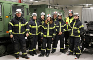 Räddningspersonalen håller sig alert i Bjurholm bjurholm, räddningstjänsten i Sveriges minsta kommun