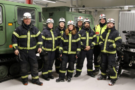 Räddningspersonalen håller sig alert i Bjurholm bjurholm, räddningstjänsten i Sveriges minsta kommun